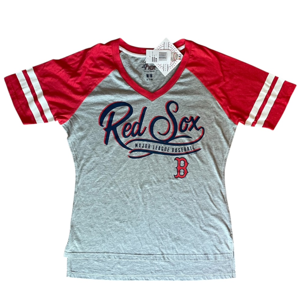 Red Sox Women’s Raglan T-Shirt Medium NWT
